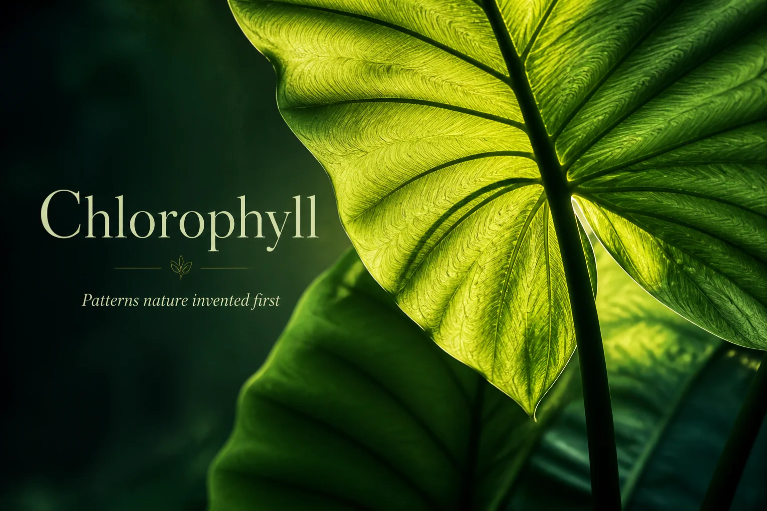 Chlorophyll botanical
