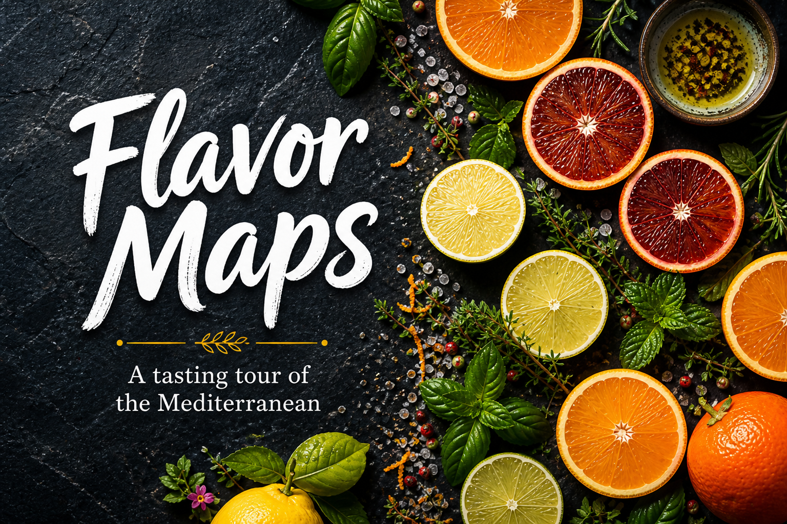 Pageworks — Flavor Maps food lecture sample